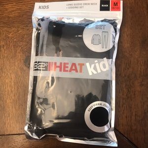 Kids 32 degrees long sleeve crew neck + leggings